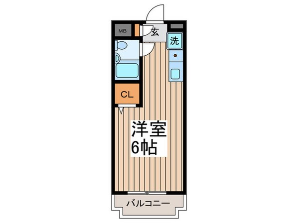 ドミトリ武蔵関の物件間取画像